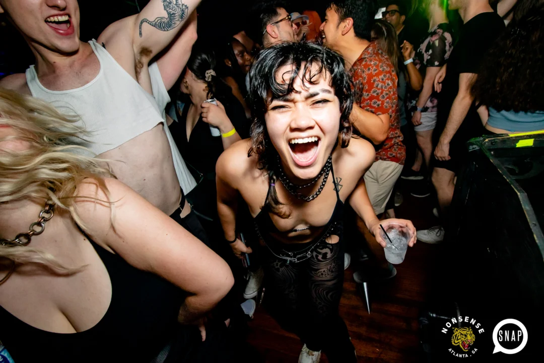 Hot Mess dance pop party - April 2023 - third Friday of every month at The Basement - Kimber is the DJ - Pics: Darcy for Oh Snap Kid