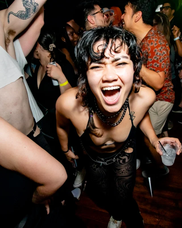 Hot Mess dance pop party - April 2023 - third Friday of every month at The Basement - Kimber is the DJ - Pics: Darcy for Oh Snap Kid