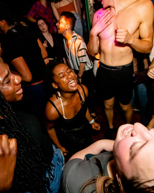 Hot Mess dance pop party - April 2023 - third Friday of every month at The Basement - Kimber is the DJ - Pics: Darcy for Oh Snap Kid