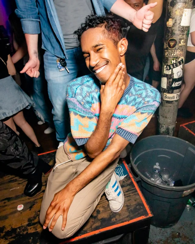 Hot Mess dance pop party - April 2023 - third Friday of every month at The Basement - Kimber is the DJ - Pics: Darcy for Oh Snap Kid