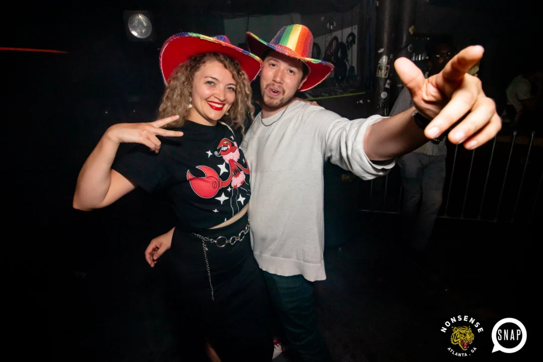 Hot Mess dance pop party - April 2023 - third Friday of every month at The Basement - Kimber is the DJ - Pics: Darcy for Oh Snap Kid
