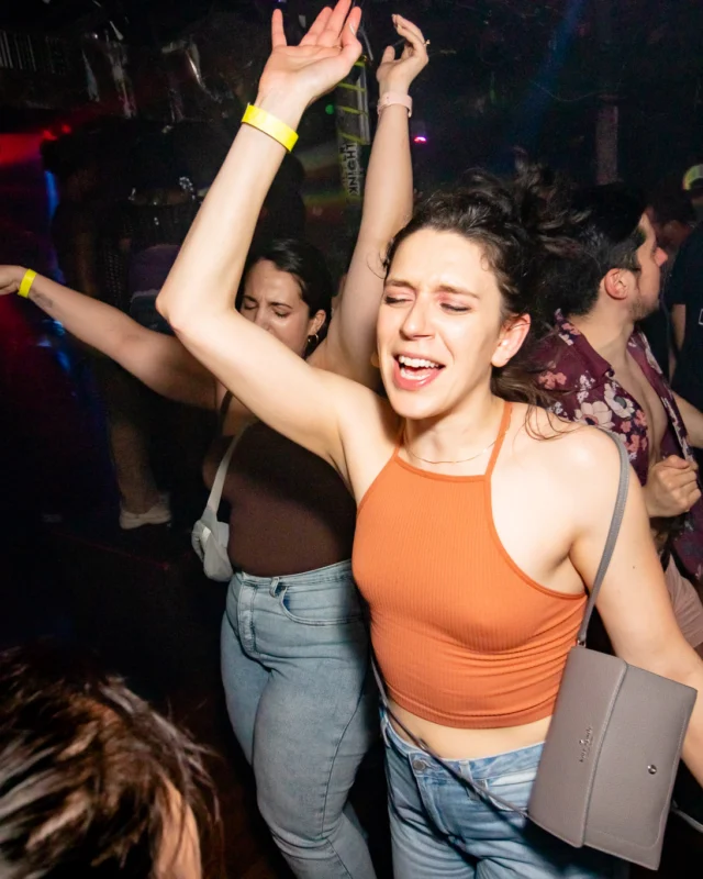 Hot Mess dance pop party - April 2023 - third Friday of every month at The Basement - Kimber is the DJ - Pics: Darcy for Oh Snap Kid