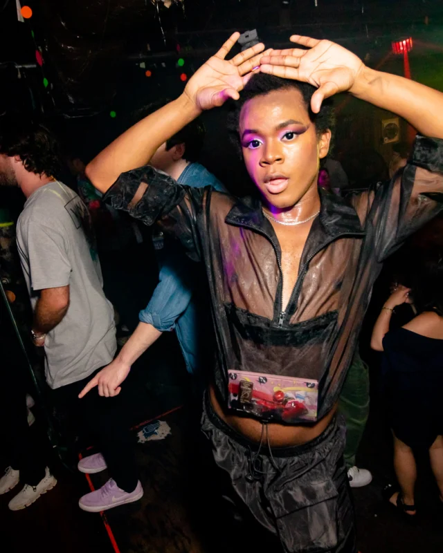 Hot Mess dance pop party - April 2023 - third Friday of every month at The Basement - Kimber is the DJ - Pics: Darcy for Oh Snap Kid