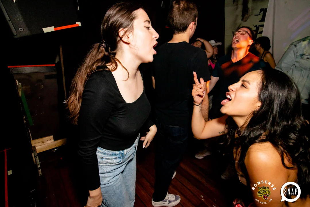 Hot Mess dance pop party - April 2023 - third Friday of every month at The Basement - Kimber is the DJ - Pics: Darcy for Oh Snap Kid