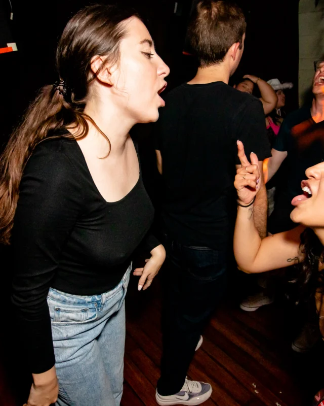 Hot Mess dance pop party - April 2023 - third Friday of every month at The Basement - Kimber is the DJ - Pics: Darcy for Oh Snap Kid