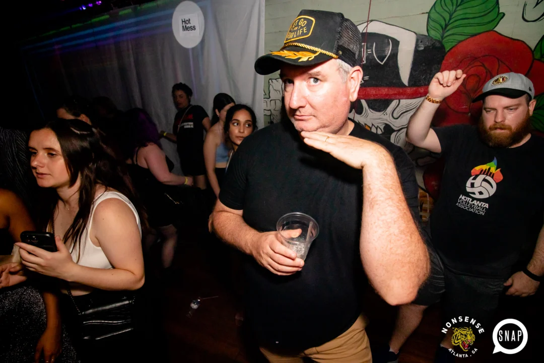 Hot Mess dance pop party - April 2023 - third Friday of every month at The Basement - Kimber is the DJ - Pics: Darcy for Oh Snap Kid
