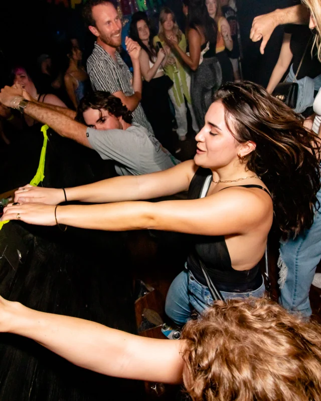 Hot Mess dance pop party - April 2023 - third Friday of every month at The Basement - Kimber is the DJ - Pics: Darcy for Oh Snap Kid