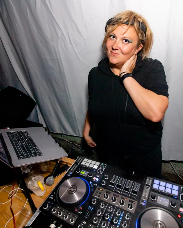 Hot Mess dance pop party - April 2023 - third Friday of every month at The Basement - Kimber is the DJ - Pics: Darcy for Oh Snap Kid