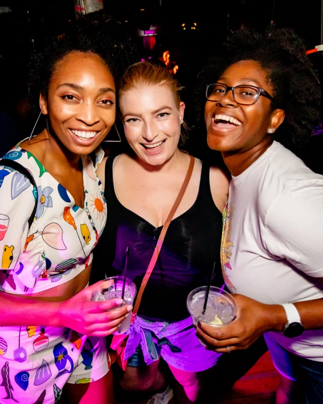 Hot Mess dance pop party - third Friday of every month at The Basement (EAV) - Kimber is the DJ - Pic: Darcy for Oh Snap Kid