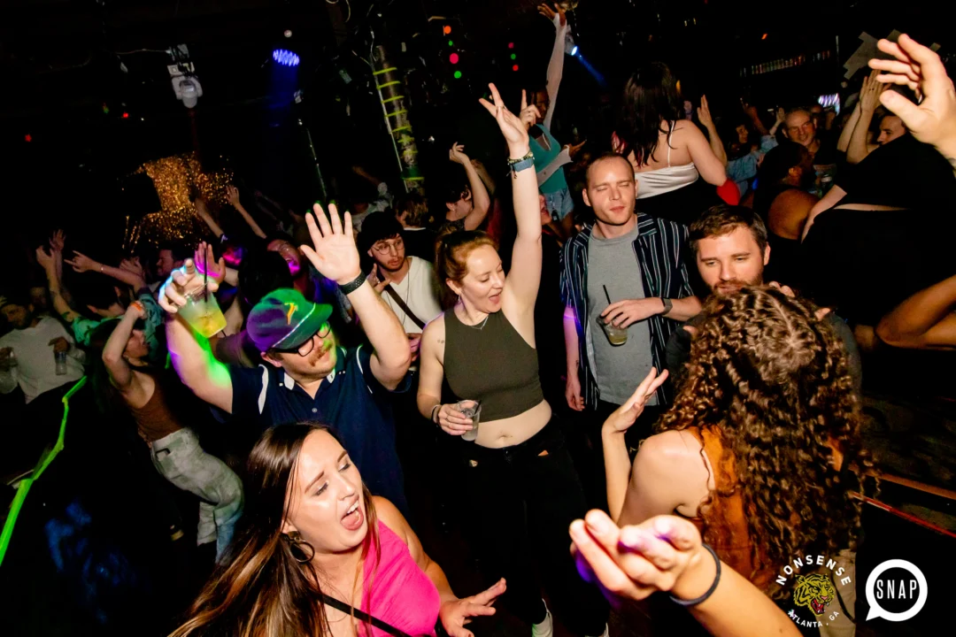 Hot Mess dance pop party - third Friday of every month at The Basement (EAV) - Kimber is the DJ - Pic: Darcy for Oh Snap Kid