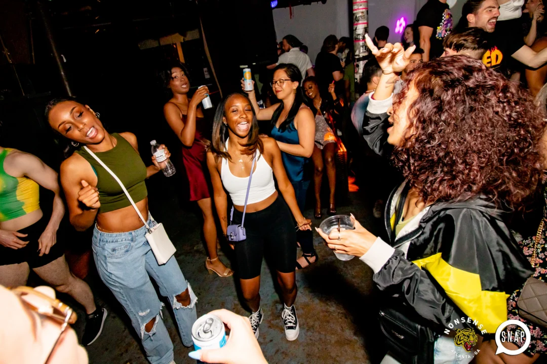 Hot Mess dance pop party - third Friday of every month at The Basement (EAV) - Kimber is the DJ - Pic: Darcy for Oh Snap Kid