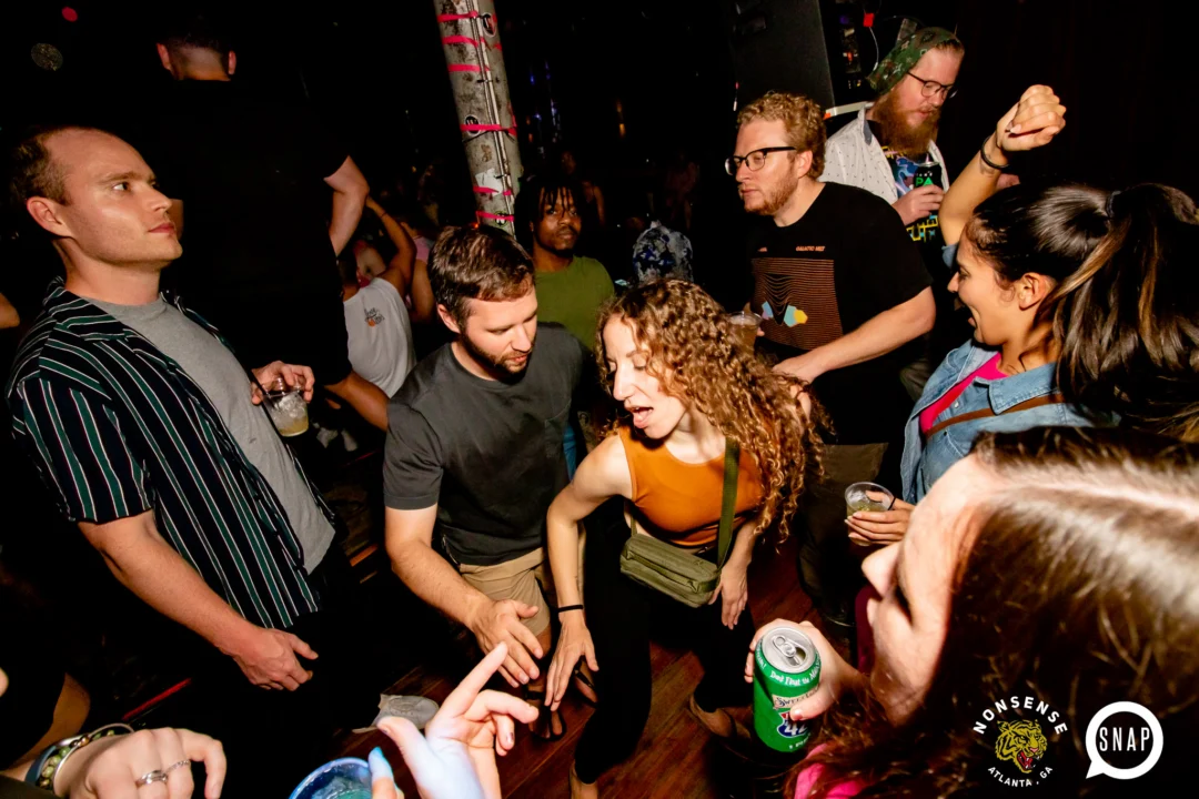 Hot Mess dance pop party - third Friday of every month at The Basement (EAV) - Kimber is the DJ - Pic: Darcy for Oh Snap Kid