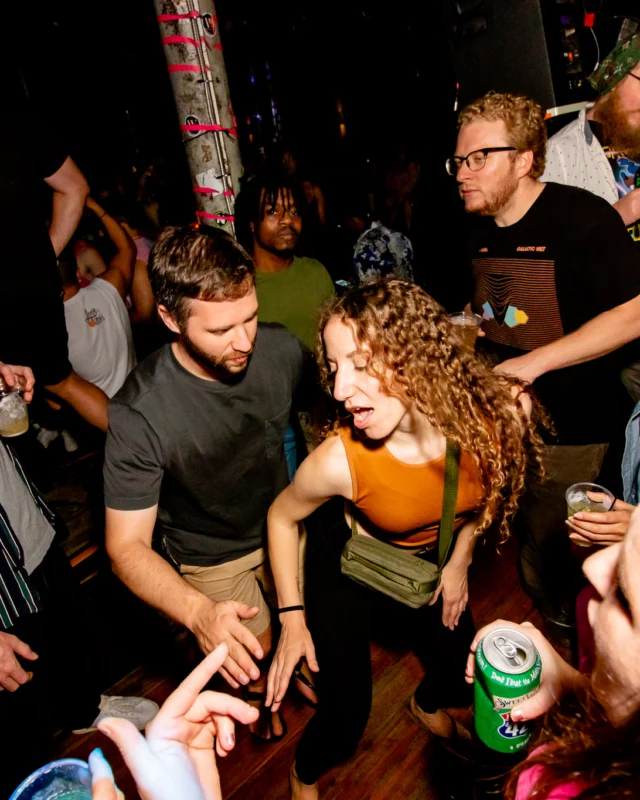 Hot Mess dance pop party - third Friday of every month at The Basement (EAV) - Kimber is the DJ - Pic: Darcy for Oh Snap Kid