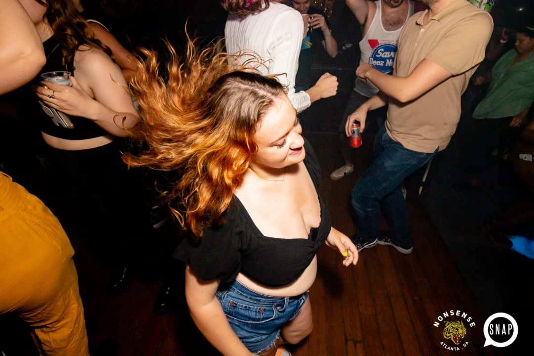 Hot Mess dance pop party - third Friday of every month at The Basement (EAV) - Kimber is the DJ - Pic: Darcy for Oh Snap Kid