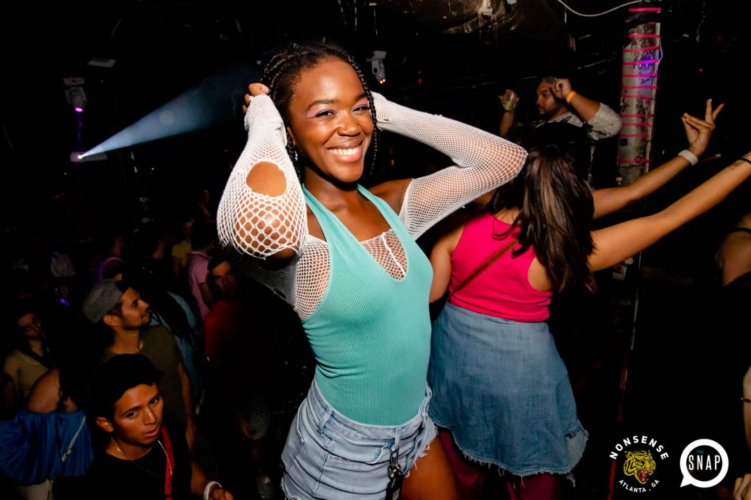 Hot Mess dance pop party - third Friday of every month at The Basement (EAV) - Kimber is the DJ - Pic: Darcy for Oh Snap Kid