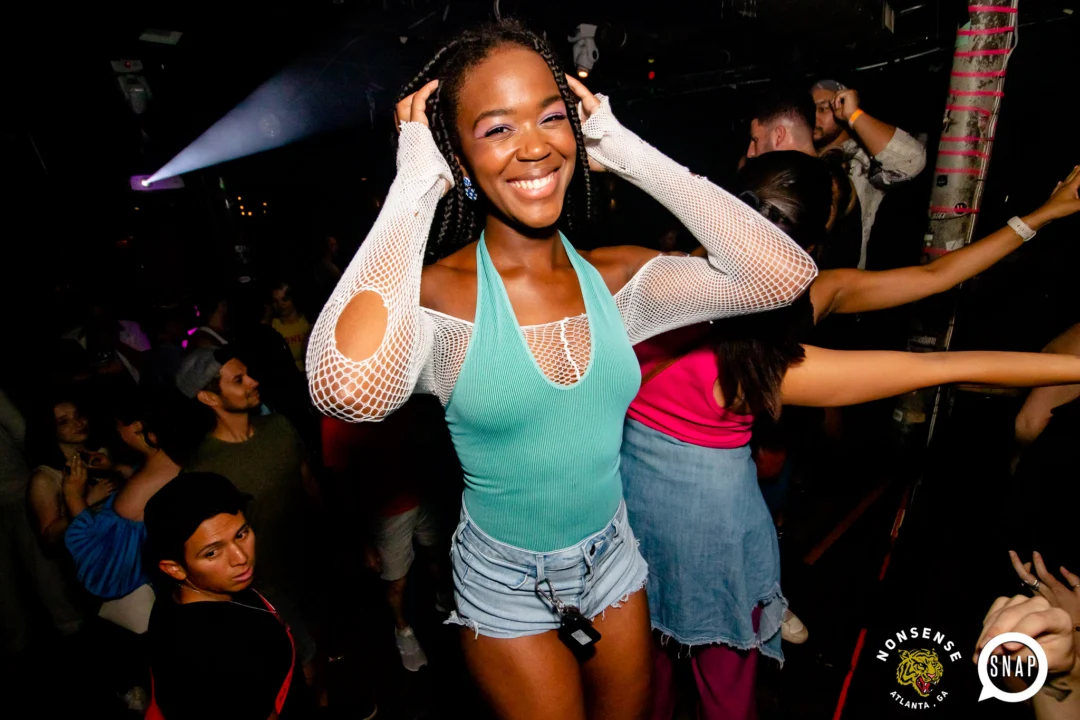 Hot Mess dance pop party - third Friday of every month at The Basement (EAV) - Kimber is the DJ - Pic: Darcy for Oh Snap Kid
