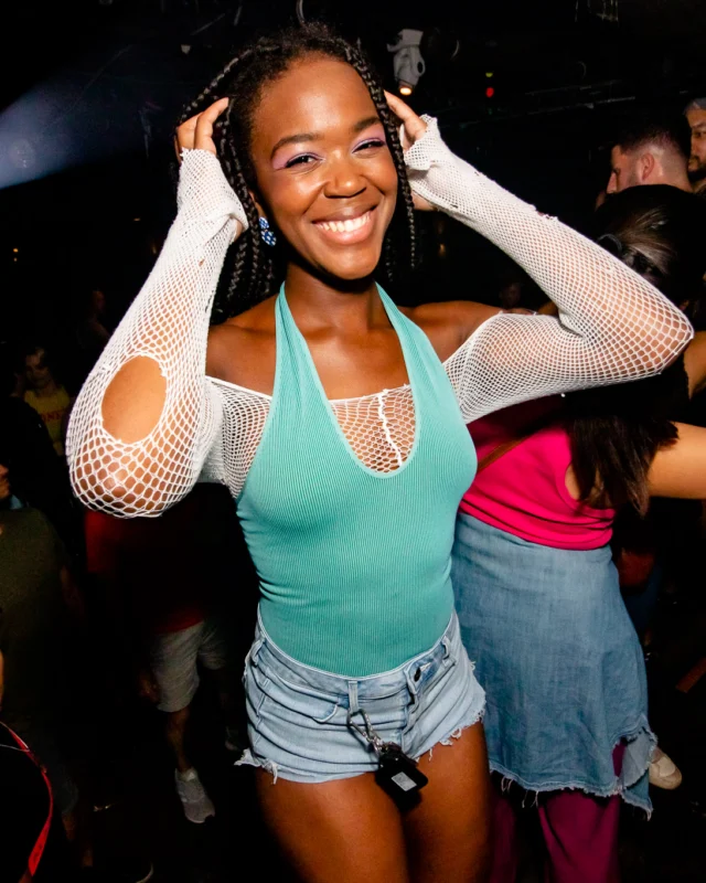 Hot Mess dance pop party - third Friday of every month at The Basement (EAV) - Kimber is the DJ - Pic: Darcy for Oh Snap Kid