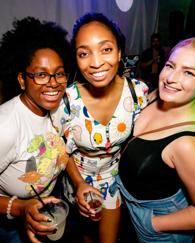 Hot Mess dance pop party - third Friday of every month at The Basement (EAV) - Kimber is the DJ - Pic: Darcy for Oh Snap Kid