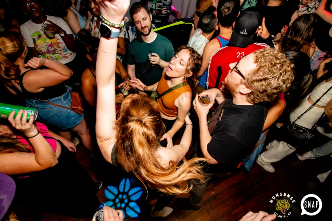 Hot Mess dance pop party - third Friday of every month at The Basement (EAV) - Kimber is the DJ - Pic: Darcy for Oh Snap Kid