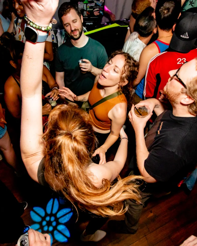 Hot Mess dance pop party - third Friday of every month at The Basement (EAV) - Kimber is the DJ - Pic: Darcy for Oh Snap Kid