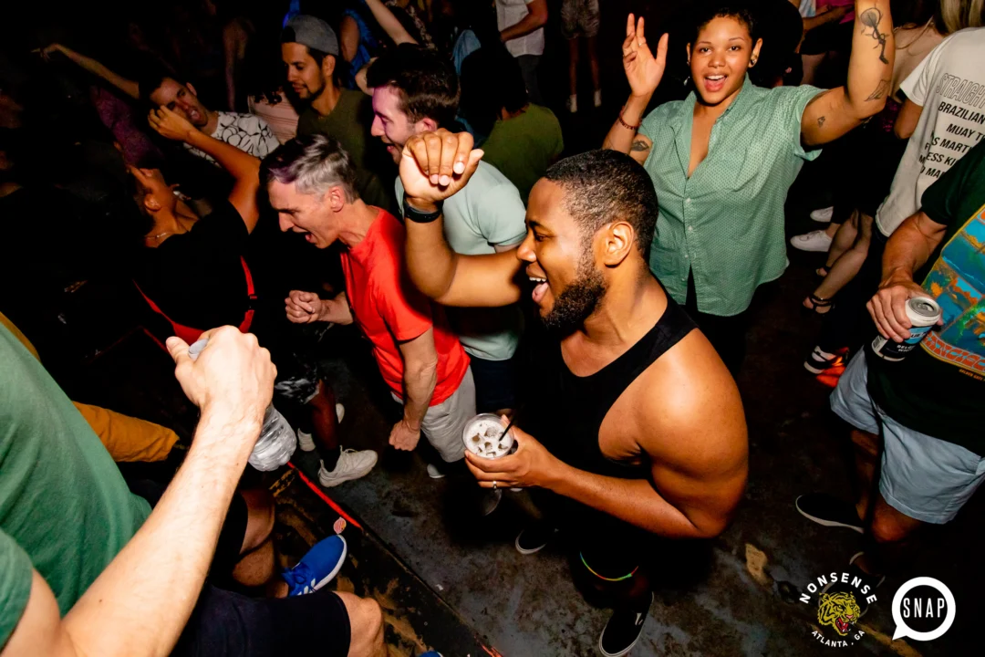 Hot Mess dance pop party - third Friday of every month at The Basement (EAV) - Kimber is the DJ - Pic: Darcy for Oh Snap Kid