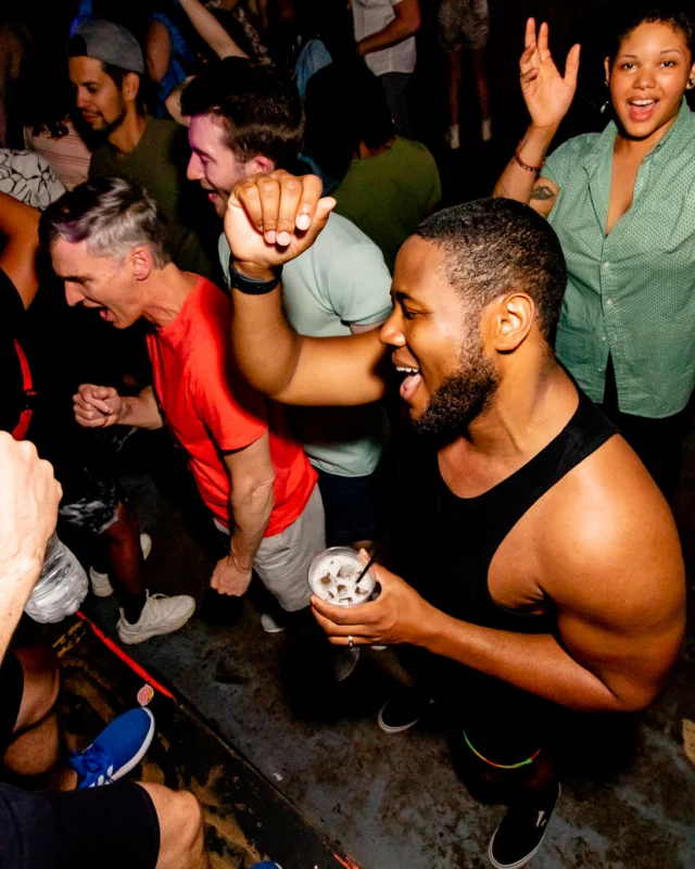 Hot Mess dance pop party - third Friday of every month at The Basement (EAV) - Kimber is the DJ - Pic: Darcy for Oh Snap Kid