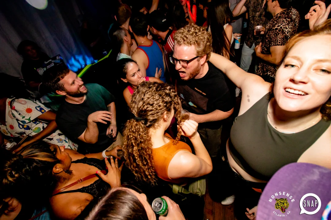 Hot Mess dance pop party - third Friday of every month at The Basement (EAV) - Kimber is the DJ - Pic: Darcy for Oh Snap Kid