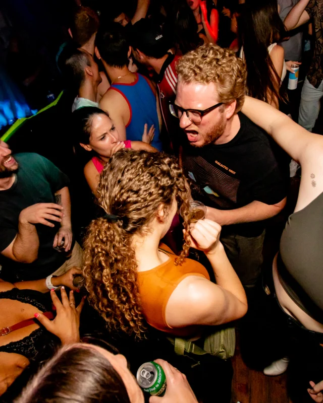 Hot Mess dance pop party - third Friday of every month at The Basement (EAV) - Kimber is the DJ - Pic: Darcy for Oh Snap Kid