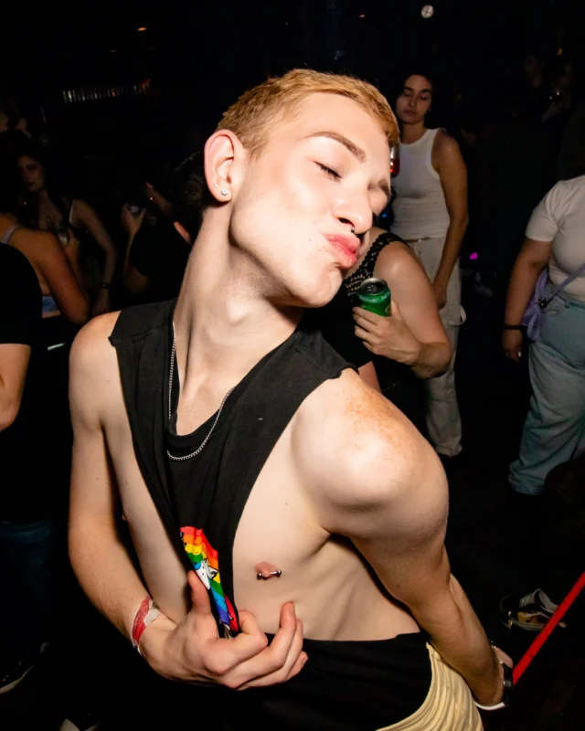 Hot Mess dance pop party - third Friday of every month at The Basement (EAV) - Kimber is the DJ - Pic: Darcy for Oh Snap Kid