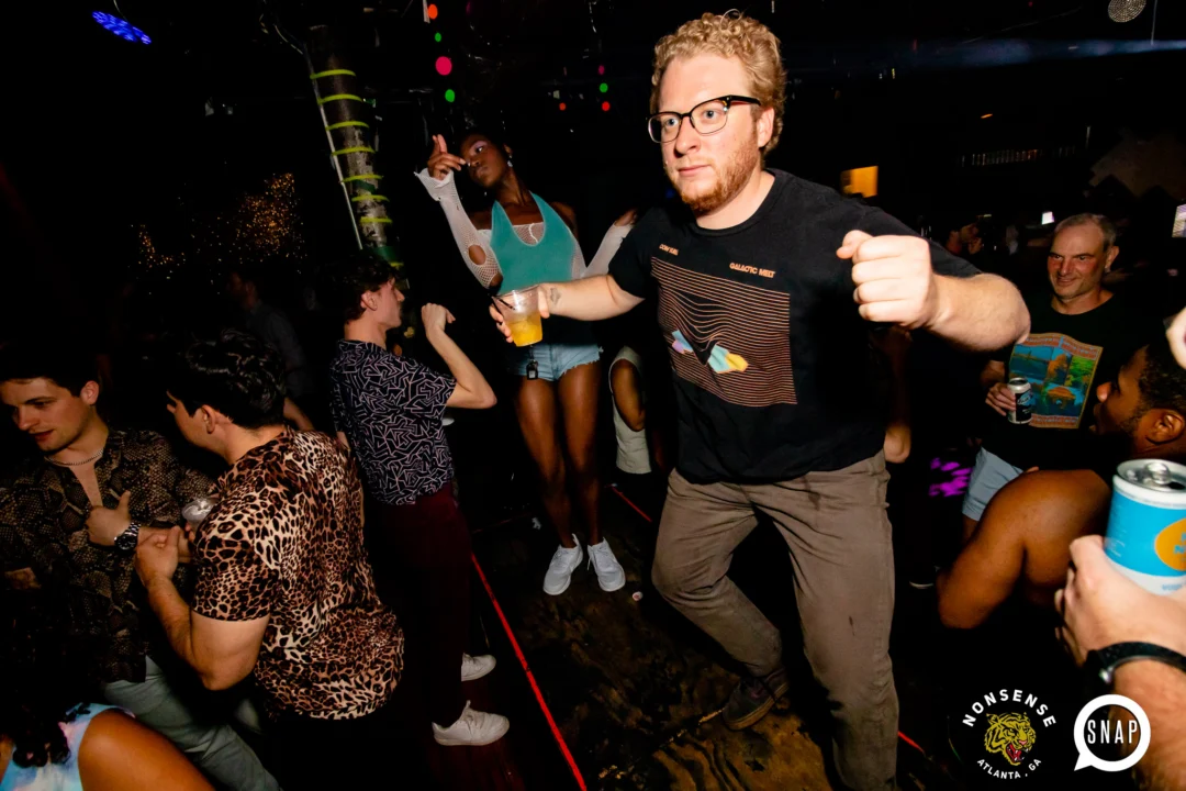 Hot Mess dance pop party - third Friday of every month at The Basement (EAV) - Kimber is the DJ - Pic: Darcy for Oh Snap Kid