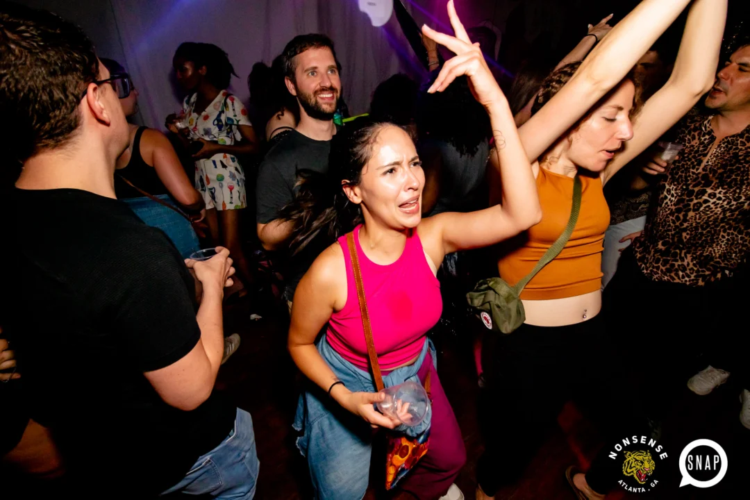 Hot Mess dance pop party - third Friday of every month at The Basement (EAV) - Kimber is the DJ - Pic: Darcy for Oh Snap Kid