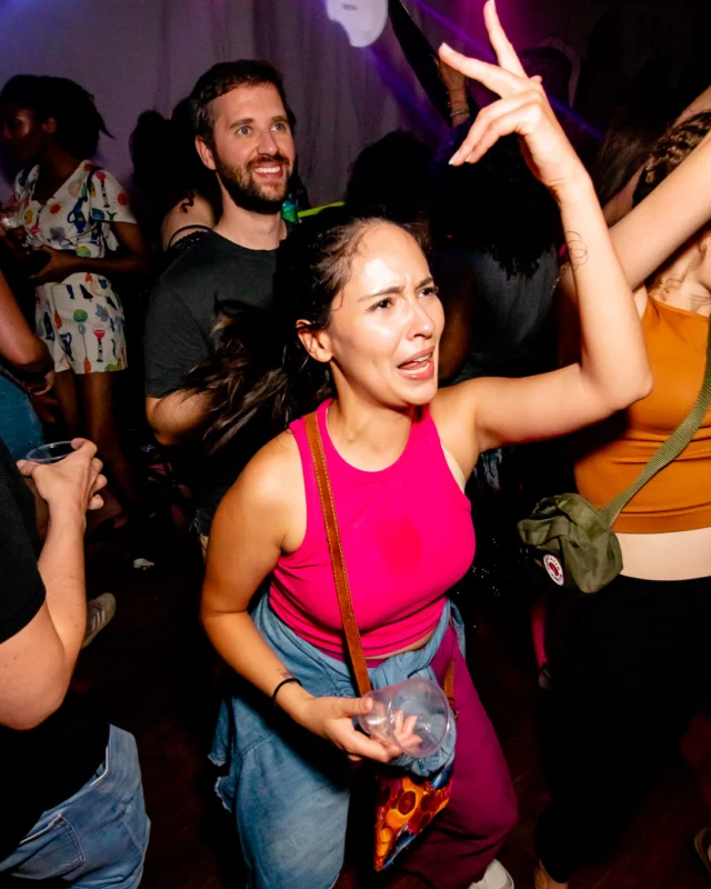 Hot Mess dance pop party - third Friday of every month at The Basement (EAV) - Kimber is the DJ - Pic: Darcy for Oh Snap Kid