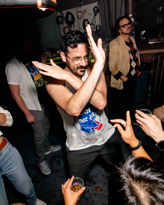 Hot Mess dance pop party - third Friday of every month at The Basement (EAV) - Kimber is the DJ - Pic: Darcy for Oh Snap Kid