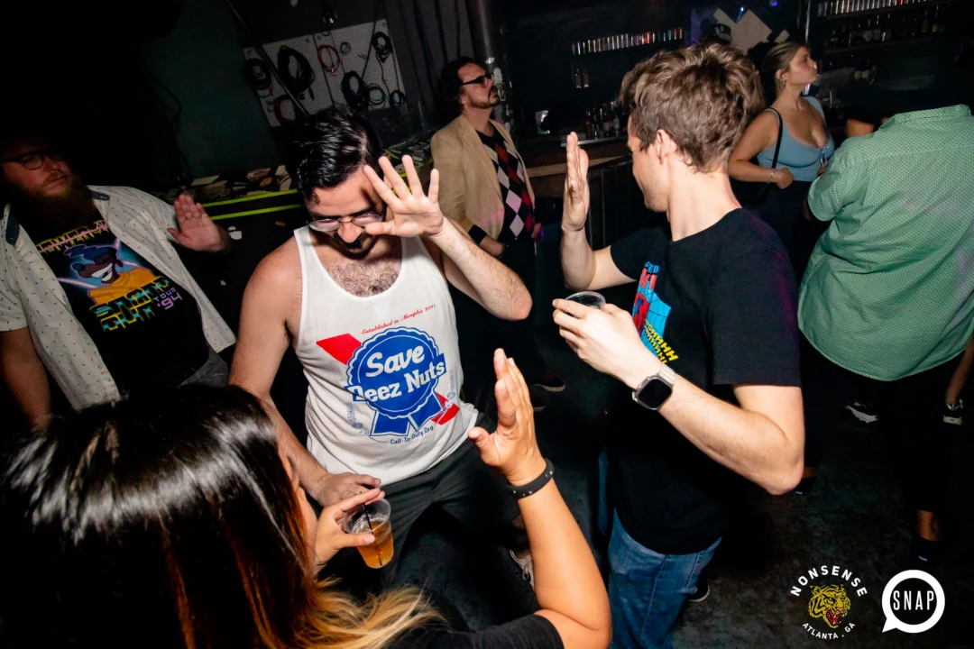 Hot Mess dance pop party - third Friday of every month at The Basement (EAV) - Kimber is the DJ - Pic: Darcy for Oh Snap Kid