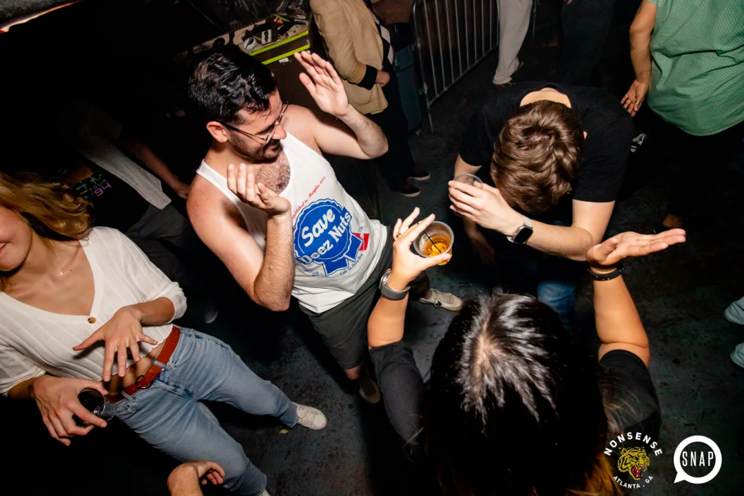 Hot Mess dance pop party - third Friday of every month at The Basement (EAV) - Kimber is the DJ - Pic: Darcy for Oh Snap Kid