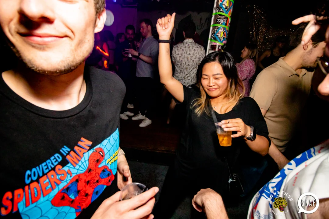 Hot Mess dance pop party - third Friday of every month at The Basement (EAV) - Kimber is the DJ - Pic: Darcy for Oh Snap Kid