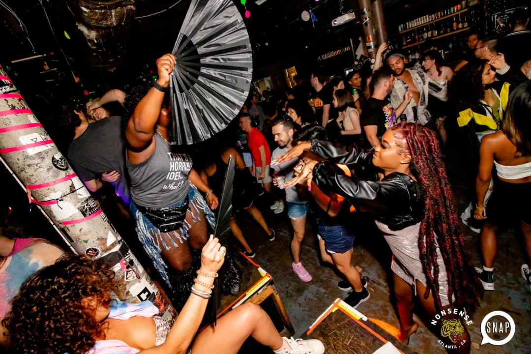 Hot Mess dance pop party - third Friday of every month at The Basement (EAV) - Kimber is the DJ - Pic: Darcy for Oh Snap Kid