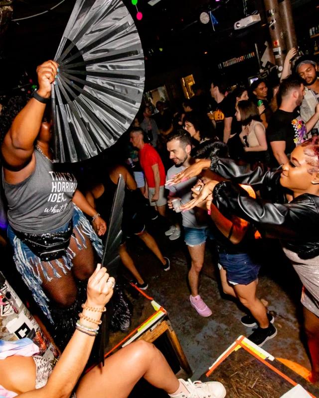 Hot Mess dance pop party - third Friday of every month at The Basement (EAV) - Kimber is the DJ - Pic: Darcy for Oh Snap Kid