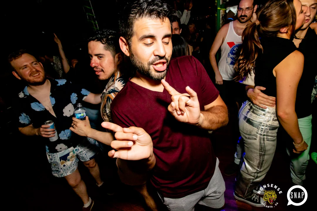 Hot Mess dance pop party - third Friday of every month at The Basement (EAV) - Kimber is the DJ - Pic: Darcy for Oh Snap Kid