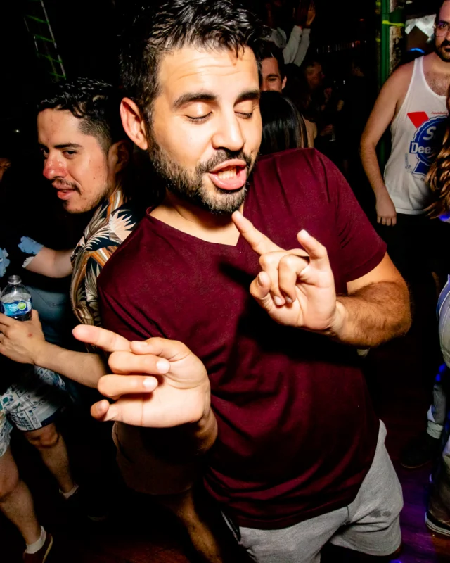 Hot Mess dance pop party - third Friday of every month at The Basement (EAV) - Kimber is the DJ - Pic: Darcy for Oh Snap Kid