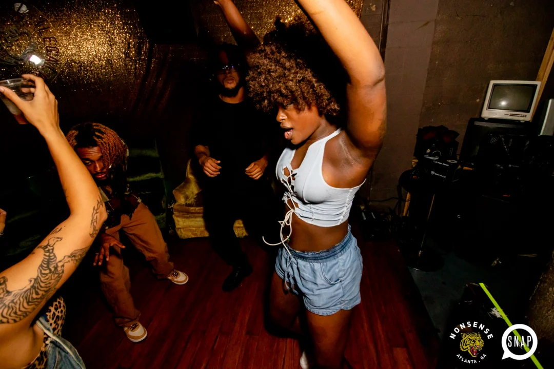 Hot Mess dance pop party - third Friday of every month at The Basement (EAV) - Kimber is the DJ - Pic: Darcy for Oh Snap Kid