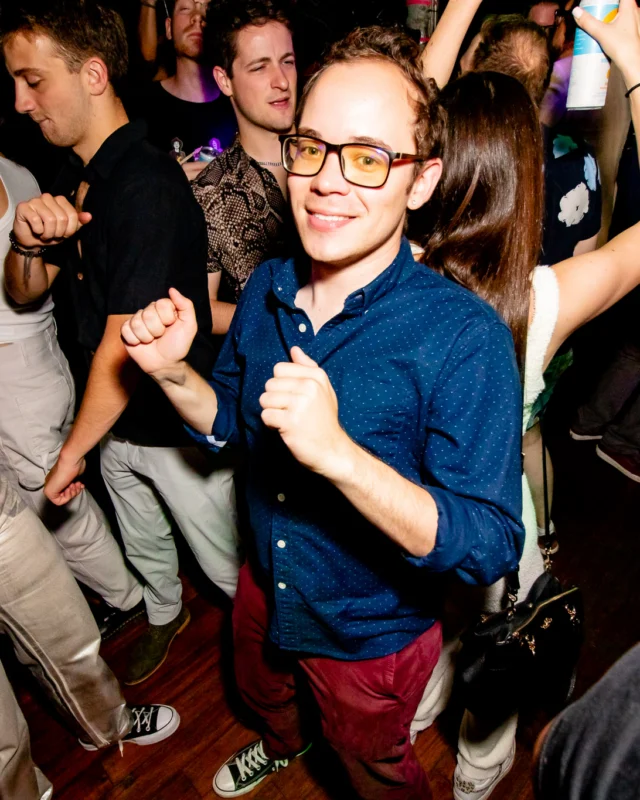 Hot Mess dance pop party - third Friday of every month at The Basement (EAV) - Kimber is the DJ - Pic: Darcy for Oh Snap Kid