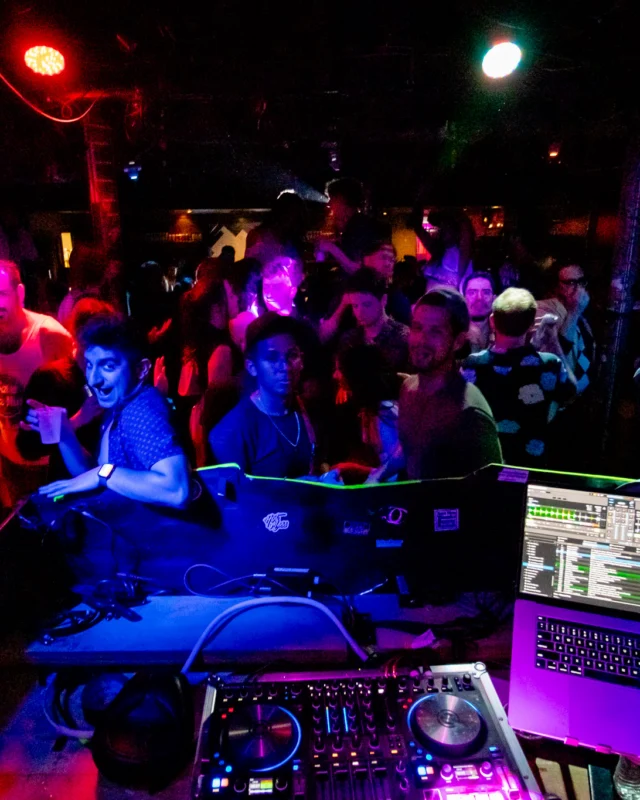 Hot Mess dance pop party - third Friday of every month at The Basement (EAV) - Kimber is the DJ - Pic: Darcy for Oh Snap Kid