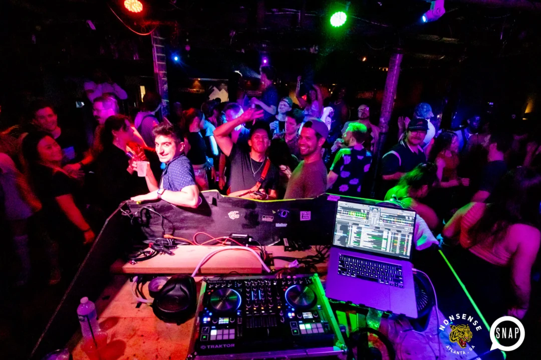 Hot Mess dance pop party - third Friday of every month at The Basement (EAV) - Kimber is the DJ - Pic: Darcy for Oh Snap Kid