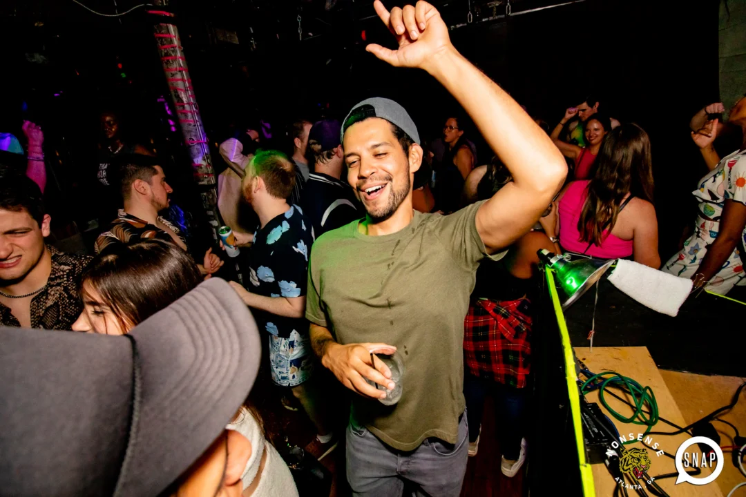 Hot Mess dance pop party - third Friday of every month at The Basement (EAV) - Kimber is the DJ - Pic: Darcy for Oh Snap Kid