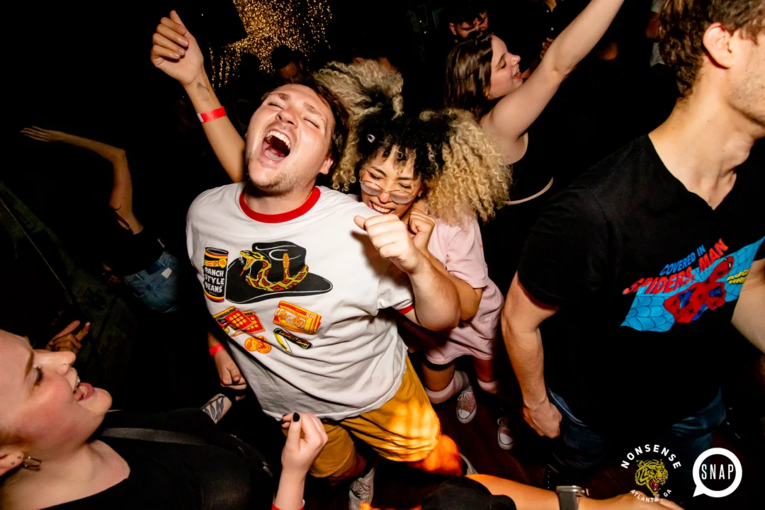 Hot Mess dance pop party - third Friday of every month at The Basement (EAV) - Kimber is the DJ - Pic: Darcy for Oh Snap Kid