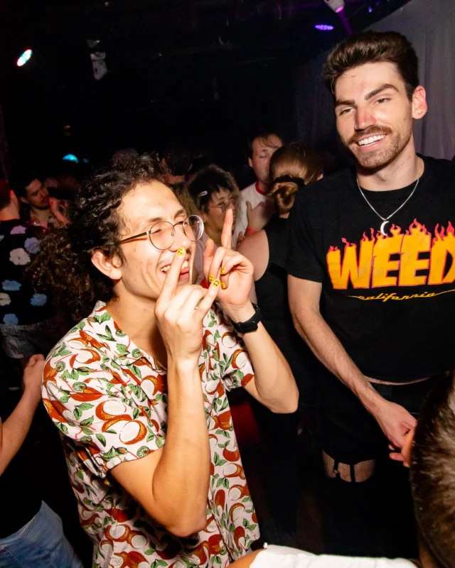 Hot Mess dance pop party - third Friday of every month at The Basement (EAV) - Kimber is the DJ - Pic: Darcy for Oh Snap Kid