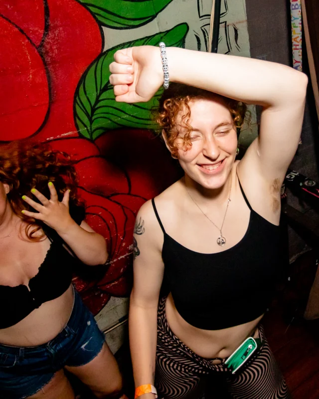 Hot Mess dance pop party - third Friday of every month at The Basement (EAV) - Kimber is the DJ - Pic: Darcy for Oh Snap Kid