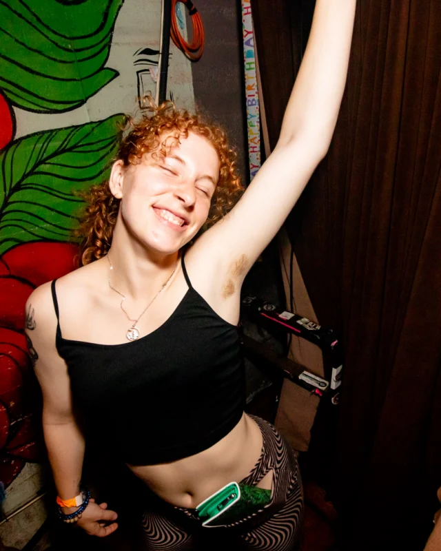 Hot Mess dance pop party - third Friday of every month at The Basement (EAV) - Kimber is the DJ - Pic: Darcy for Oh Snap Kid