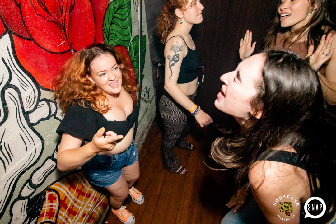 Hot Mess dance pop party - third Friday of every month at The Basement (EAV) - Kimber is the DJ - Pic: Darcy for Oh Snap Kid